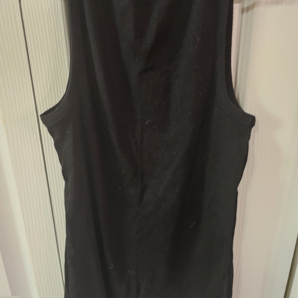 Wonder Nation Girls Size L (10-12) Black Tank Top Sleeveless Shirt - Picture 2 of 3